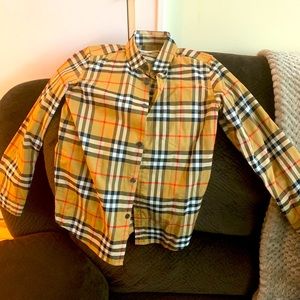 Burberry shirt long sleeve